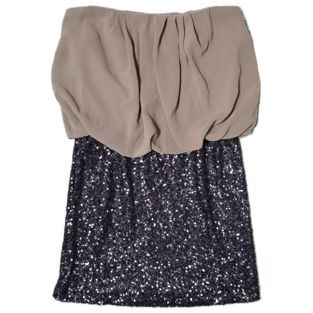 Windsor Dress Womens Small Purple Sequin Strapless Party‎ Mini Dress
(R)